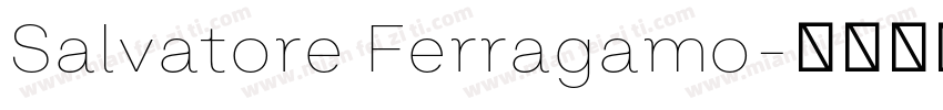 Salvatore Ferragamo字体转换